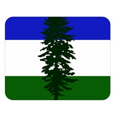 Flag Of Cascadia Double Sided Flano Blanket (large)  by abbeyz71