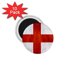 England Flag 1 75  Magnets (10 Pack)  by Valentinaart