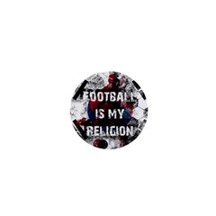 Football Is My Religion 1  Mini Magnets by Valentinaart