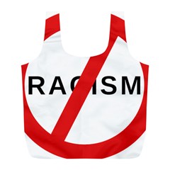 2000px No Racism Svg Full Print Recycle Bags (l)  by demongstore
