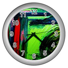 Abandoned Mine 6 Wall Clocks (silver)  by bestdesignintheworld