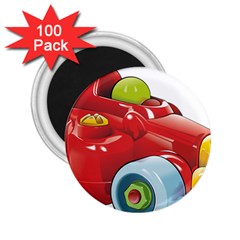 Car Vehicle Racing Car Formula 2 25  Magnets (100 Pack)  by Sapixe
