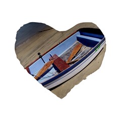 Balboa 4 Standard 16  Premium Flano Heart Shape Cushions by bestdesignintheworld