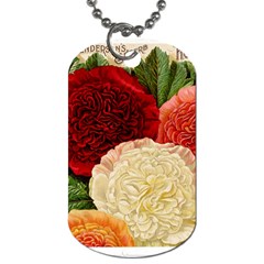 Flowers 1776584 1920 Dog Tag (two Sides) by vintage2030