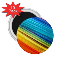 Rainbow 2 25  Magnets (10 Pack)  by NSGLOBALDESIGNS2