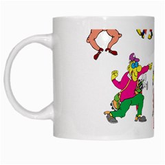 Golfers Athletes The Form Of White Mugs by Sapixe