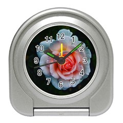 Favorite Rose  Travel Alarm Clock by okhismakingart