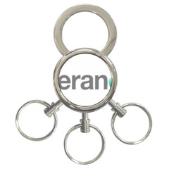 Theranos Logo 3-ring Key Chains by milliahood