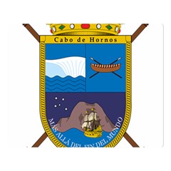 Coat Of Arms Of Cabo De Hornos Double Sided Flano Blanket (large)  by abbeyz71