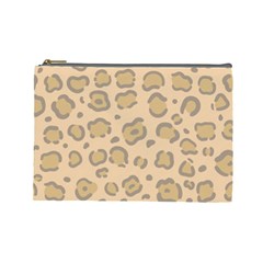 Leopard Print Cosmetic Bag (large) by Sobalvarro
