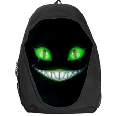 Scary Monster Cat Face Backpack Bag by trulycreative
