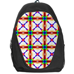 Rainbow Pattern Backpack Bag by Mariart