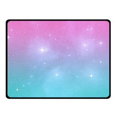 Pastel Goth Galaxy  Double Sided Fleece Blanket (small)  by thethiiird