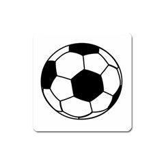 Soccer Lovers Gift Square Magnet by ChezDeesTees
