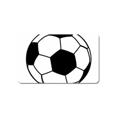 Soccer Lovers Gift Magnet (name Card) by ChezDeesTees