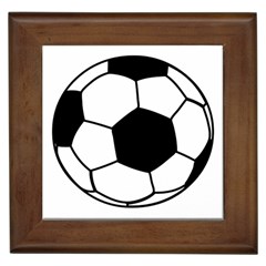 Soccer Lovers Gift Framed Tile by ChezDeesTees