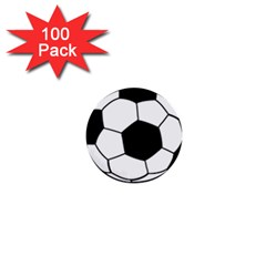 Soccer Lovers Gift 1  Mini Buttons (100 Pack)  by ChezDeesTees