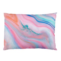 Colorful Marble Abstract Background Texture  Pillow Case by Dushan
