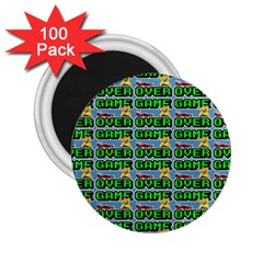 Game Over Karate And Gaming - Pixel Martial Arts 2 25  Magnets (100 Pack)  by DinzDas