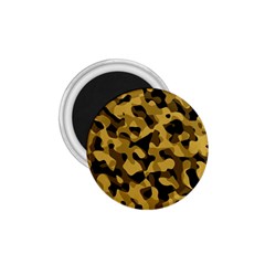Black Yellow Brown Camouflage Pattern 1 75  Magnets by SpinnyChairDesigns