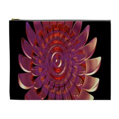 Chakra Flower Cosmetic Bag (xl) by Sparkle