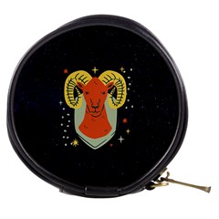 Zodiak Aries Horoscope Sign Star Mini Makeup Bag by Alisyart