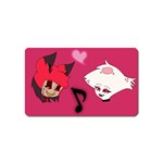 Chibiradioheart Magnet (Name Card) Front