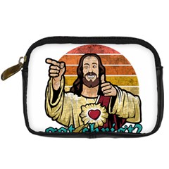 Got Christ? Digital Camera Leather Case by Valentinaart