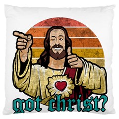 Got Christ? Standard Flano Cushion Case (two Sides) by Valentinaart