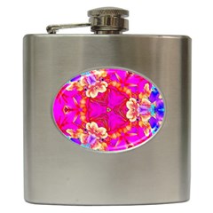 Pink Beauty Hip Flask (6 Oz) by LW323