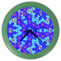 Blueberry Color Wall Clock by LW323