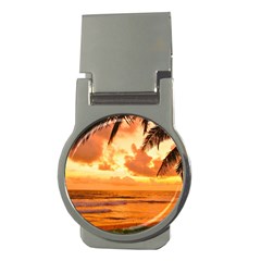 Sunset Beauty Money Clips (round)  by LW323