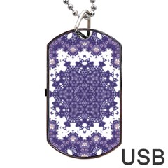 Simple Country Dog Tag Usb Flash (one Side) by LW323
