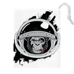 Spacemonkey Drawstring Pouch (4xl) by goljakoff