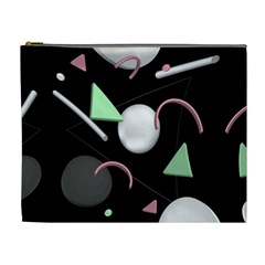 Digital Illusion Cosmetic Bag (xl) by Sparkle