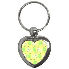 Apples Key Chain (heart) by nate14shop