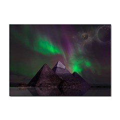 Fantasy Pyramid Mystic Space Sticker A4 (100 Pack) by Wegoenart