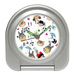 My Neighbor Totoro Cartoon Travel Alarm Clock by danenraven