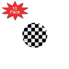 Chess Board Background Design 1  Mini Magnet (10 Pack)  by Wegoenart