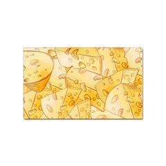 Cheese-slices-seamless-pattern-cartoon-style Sticker Rectangular (100 Pack) by Pakemis