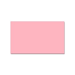 Color Light Pink Sticker Rectangular (10 Pack) by Kultjers