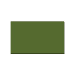 Color Dark Olive Green Sticker (rectangular) by Kultjers