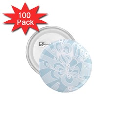 Blue 2 Zendoodle 1 75  Buttons (100 Pack)  by Mazipoodles