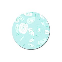 Fish 121 Magnet 3  (round) by Mazipoodles