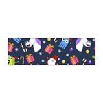 Colorful Funny Christmas Pattern Sticker Bumper (100 pack) Front