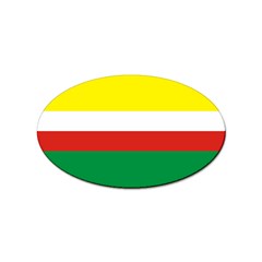 Lubuskie Flag Sticker (oval) by tony4urban