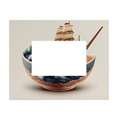 Ai Generated Noodles Pirate Chinese Food Food White Tabletop Photo Frame 4 x6  by danenraven