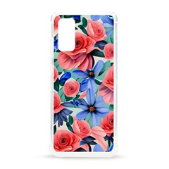 Classy Watercolor Flowers Samsung Galaxy S20 6 2 Inch Tpu Uv Case by GardenOfOphir
