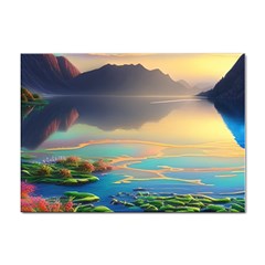 Breathtaking Sunset Sticker A4 (100 Pack) by GardenOfOphir