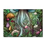 Craft Mushroom Sticker A4 (10 pack) Front
